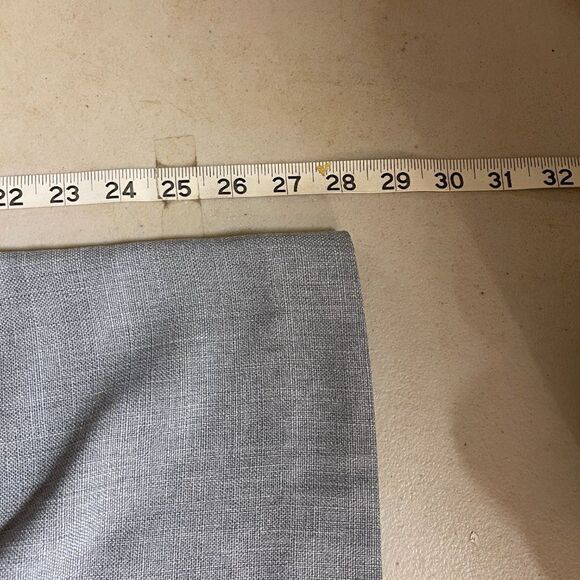 Alfred Dunner Gray Flat Front Pant 12 - Picture 10 of 11